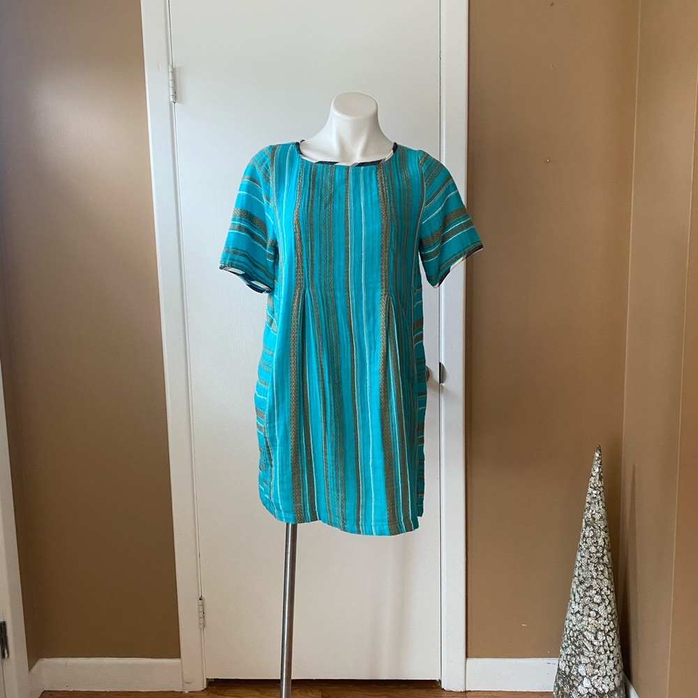 Ace & Jig artisan dress in mineral, size medium